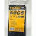 Tolsen 12-in.  Black Cable Tie UV Rated Nylon, 100PK 50120